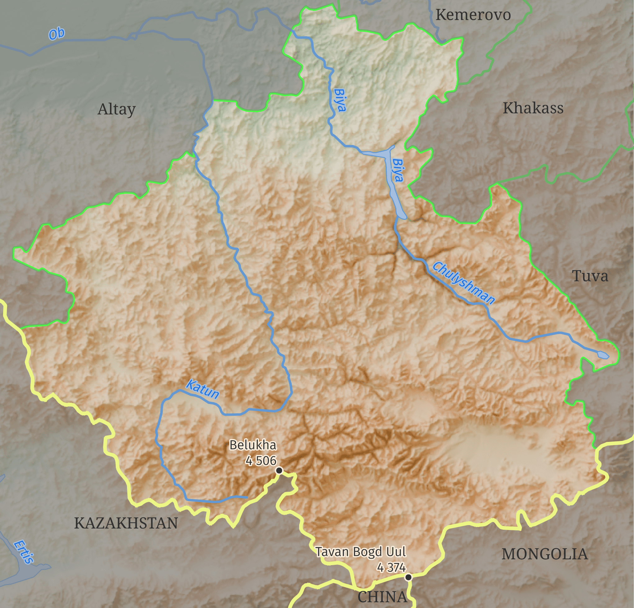 Relief Map